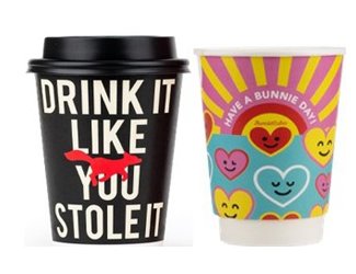PRINTED HOT paper CUPS